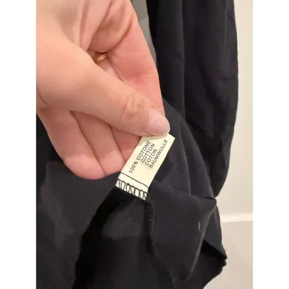 See By Chloe Vintage Black Billow Shirt Dress Sz 38 But Good For US 4-8 - Picture 11 of 15